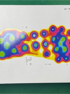 Nike Mind 001 SLIDES with Colorful Heatmap Graphic Us 11
